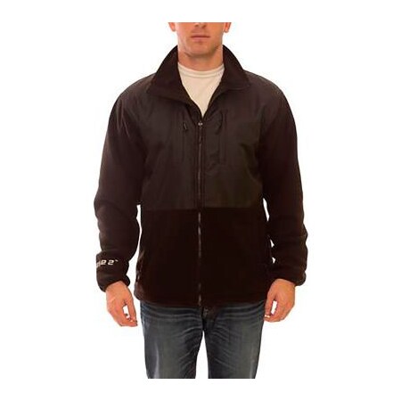 Tingley Phase 2 Fleece Jacket, Size Men's 3XL, Black J73013.3X